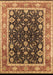 Oriental Brown Industrial Rug, urb2623brn