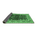 Sideview of Oriental Emerald Green Industrial Rug, urb2623emgrn