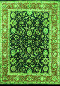 Oriental Green Industrial Rug, urb2623grn