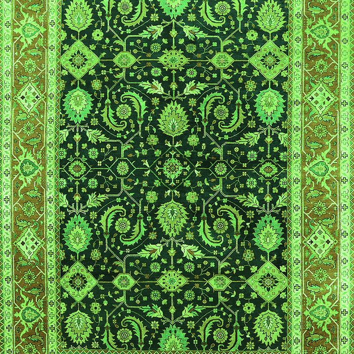 Oriental Green Industrial Rug, urb2623grn