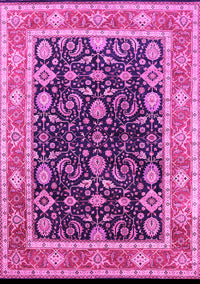 Oriental Pink Industrial Rug, urb2623pnk