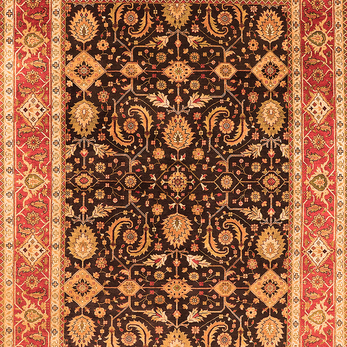 Oriental Orange Industrial Rug, urb2623org