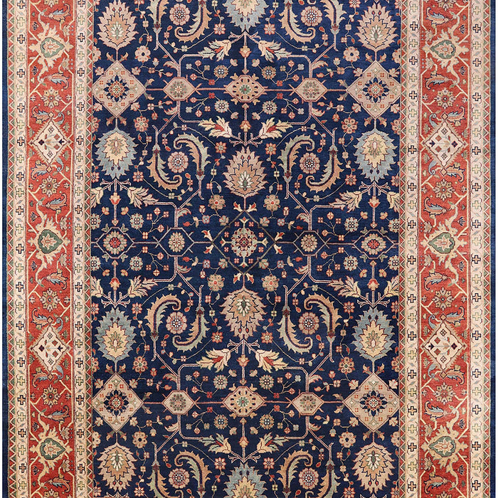 Mid-Century Modern Maroon Purple Oriental Rug, urb2623