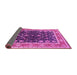 Sideview of Oriental Pink Industrial Rug, urb2623pnk