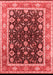 Oriental Red Industrial Area Rugs