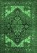 Persian Emerald Green Traditional Rug, urb2624emgrn