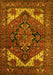 Machine Washable Persian Yellow Traditional Rug, wshurb2624yw