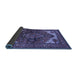 Sideview of Persian Blue Traditional Rug, urb2624blu