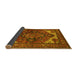 Sideview of Persian Yellow Traditional Rug, urb2624yw