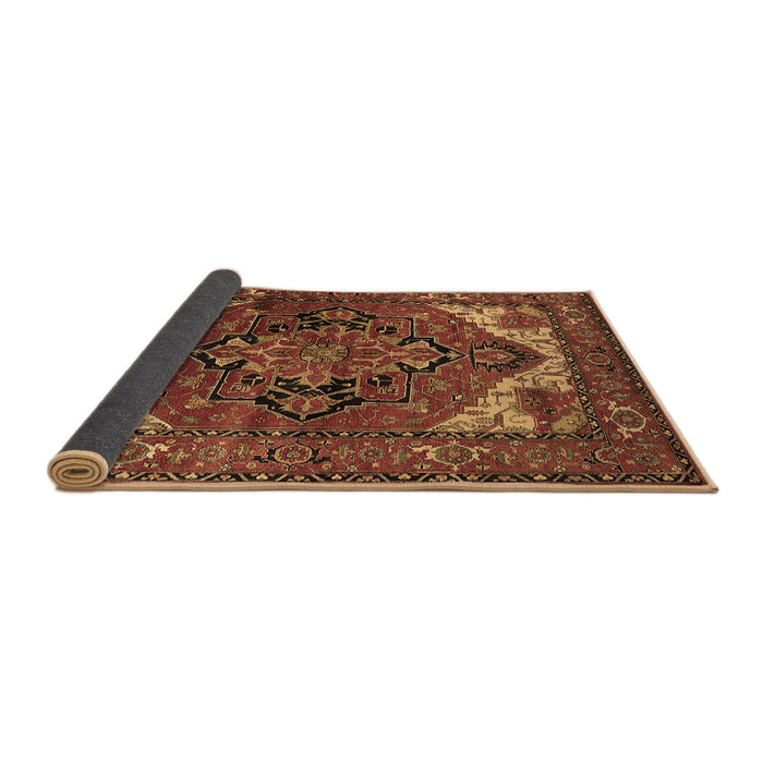 Sideview of Persian Brown Traditional Rug, urb2624brn