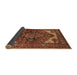Sideview of Persian Brown Traditional Rug, urb2624brn