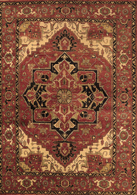 Persian Brown Traditional Rug, urb2624brn