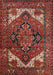 Mid-Century Modern Dark Almond Brown Persian Rug, urb2624