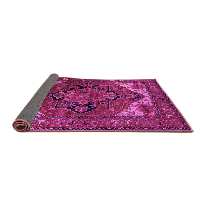 Sideview of Persian Pink Traditional Rug, urb2624pnk