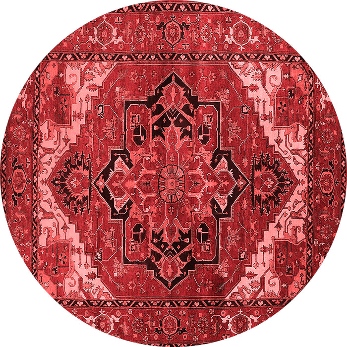 Machine Washable Persian Red Traditional Rug, wshurb2624red