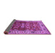 Sideview of Oriental Purple Industrial Rug, urb2625pur