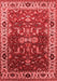 Oriental Red Industrial Area Rugs