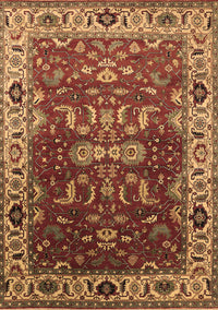 Oriental Brown Industrial Rug, urb2625brn