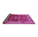 Sideview of Oriental Pink Industrial Rug, urb2625pnk