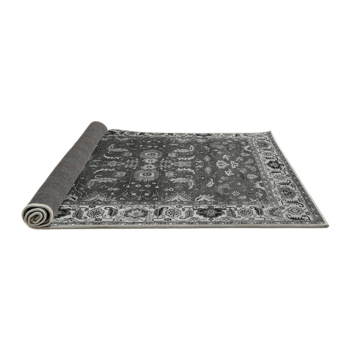 Sideview of Oriental Gray Industrial Rug, urb2625gry