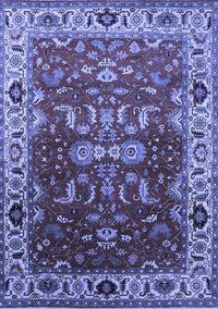 Oriental Blue Industrial Rug, urb2625blu