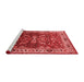 Industrial Red Washable Rugs