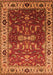 Oriental Orange Industrial Rug, urb2625org