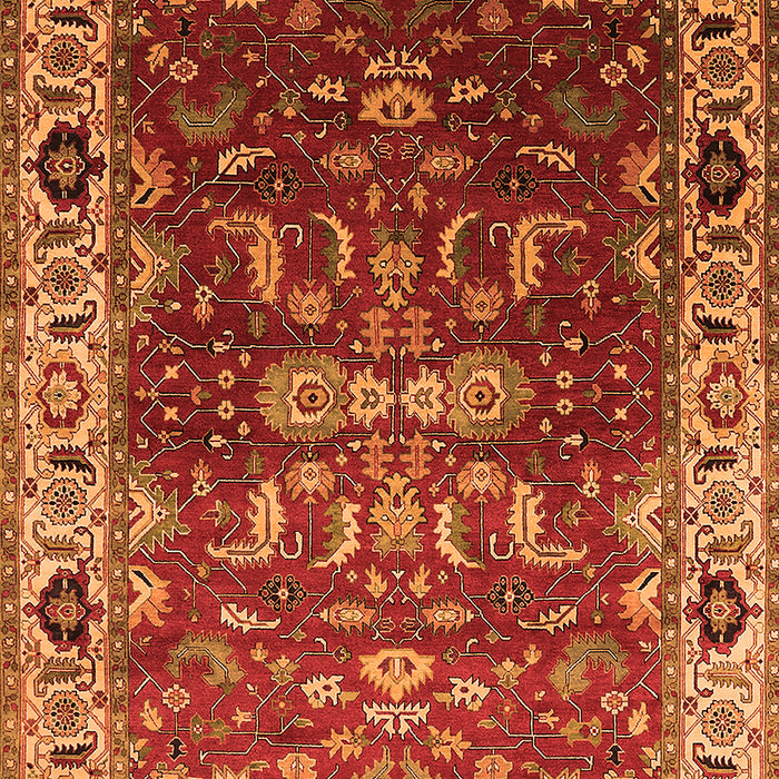 Oriental Orange Industrial Rug, urb2625org