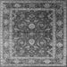 Square Oriental Gray Industrial Rug, urb2626gry