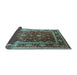 Sideview of Oriental Light Blue Industrial Rug, urb2626lblu