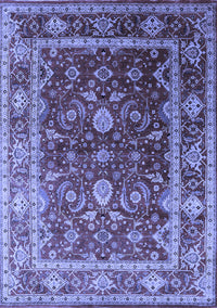 Oriental Blue Industrial Rug, urb2626blu