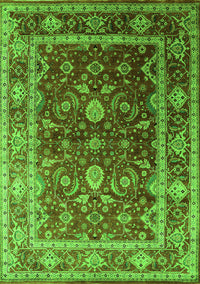 Oriental Green Industrial Rug, urb2626grn