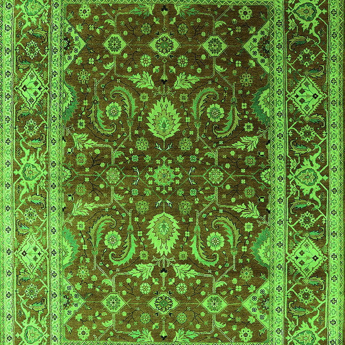Oriental Green Industrial Rug, urb2626grn