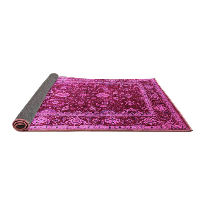 Sideview of Oriental Pink Industrial Rug, urb2626pnk