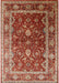 Mid-Century Modern Red Oriental Rug, urb2626