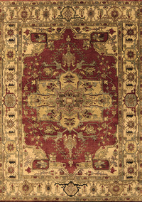 Persian Brown Traditional Rug, urb2627brn
