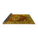 Sideview of Persian Yellow Traditional Rug, urb2627yw