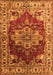 Machine Washable Persian Orange Traditional Area Rugs, wshurb2627org