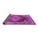 Sideview of Persian Purple Traditional Rug, urb2627pur