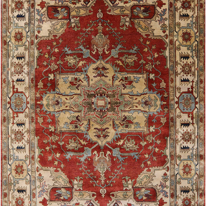 Machine Washable Industrial Modern Tomato Red Rug, wshurb2627