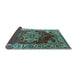Sideview of Persian Light Blue Traditional Rug, urb2627lblu