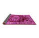 Sideview of Persian Pink Traditional Rug, urb2627pnk