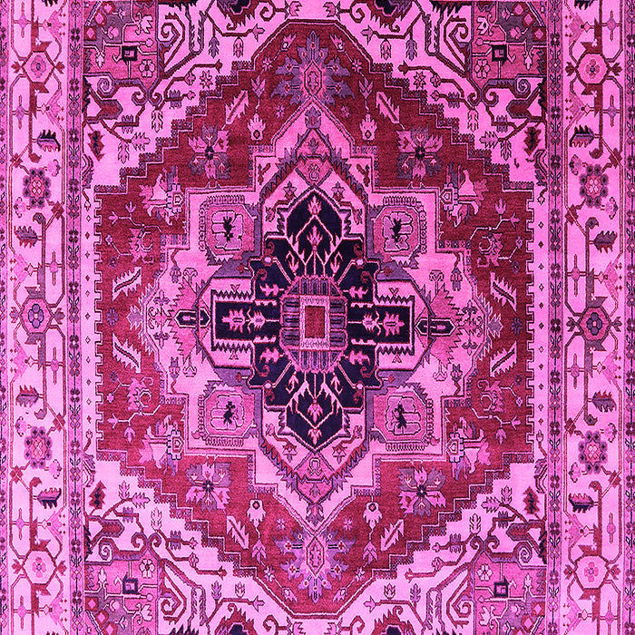 Machine Washable Persian Pink Traditional Rug, wshurb2628pnk