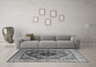 Machine Washable Persian Gray Traditional Rug in a Living Room,, wshurb2628gry