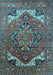 Oriental Light Blue Industrial Rug, urb2629lblu