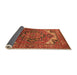 Sideview of Oriental Orange Industrial Rug, urb2629org