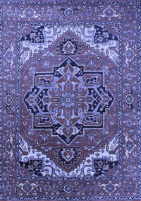 Oriental Blue Industrial Rug, urb2629blu