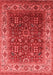 Oriental Red Traditional Area Rugs