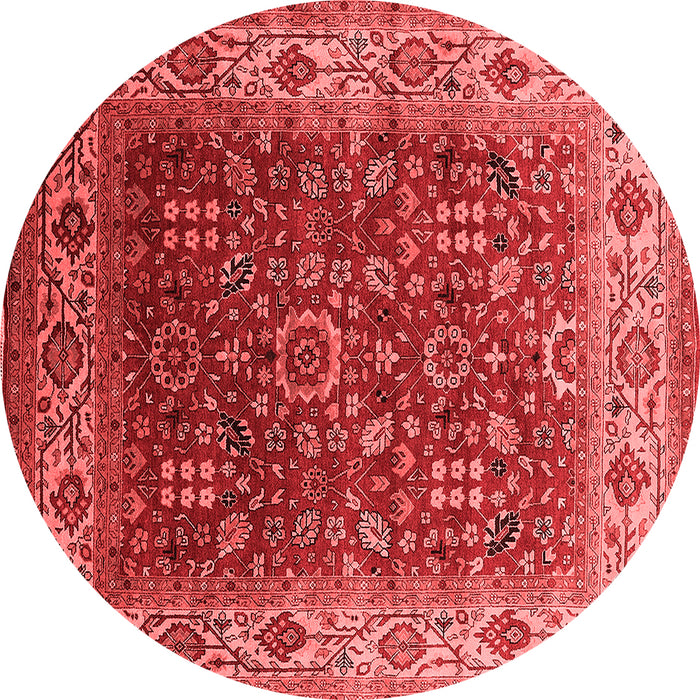 Oriental Red Traditional Rug, urb2630red