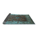 Sideview of Oriental Light Blue Traditional Rug, urb2630lblu